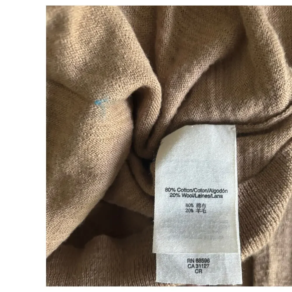 Pure DKNY Cotton/Wool Blend Cardigan